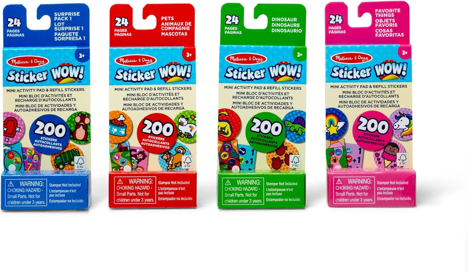 Sticker WOW! Mini Activity Pad & Refill Stickers
