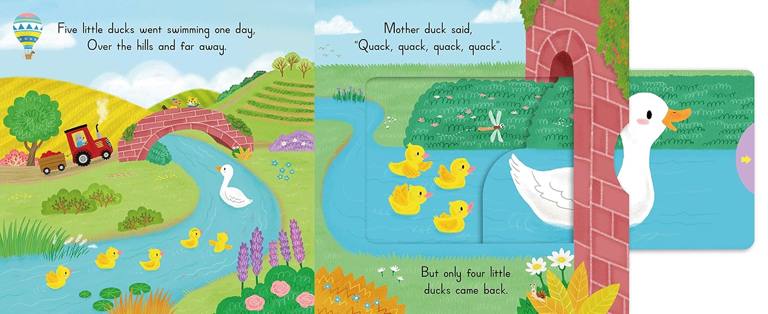 Five Little Ducks - Sing Along With Me!