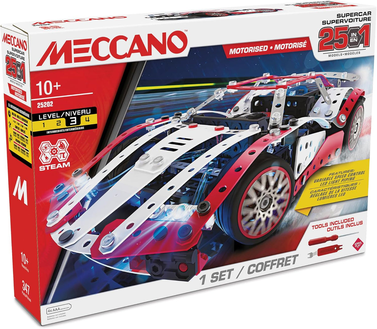Masters 25 in 1 Multi Model Set - Supercar