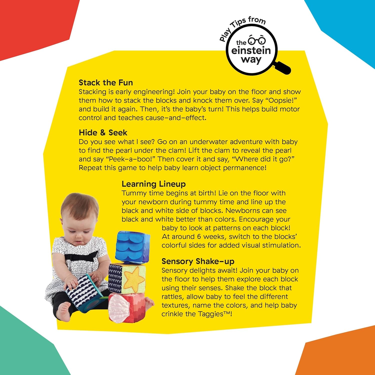 Baby Einstein - Explore & Discover Soft Blocks