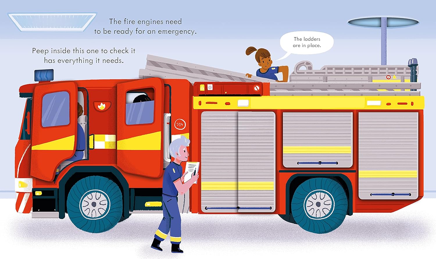 Peep Inside - How a Fire Engine Works
