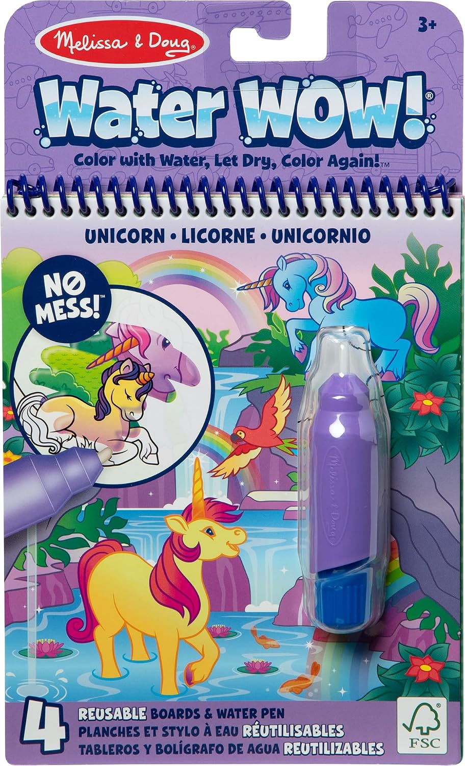 On the Go - Water WOW! - Unicorn