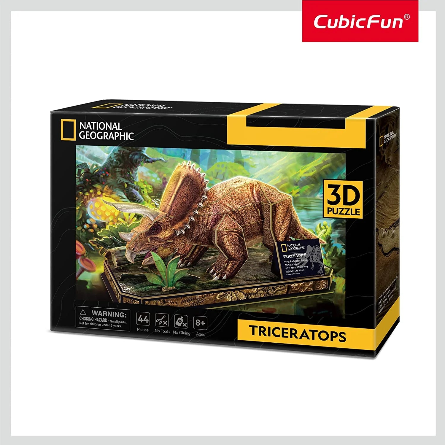 3D Puzzle - Triceratops