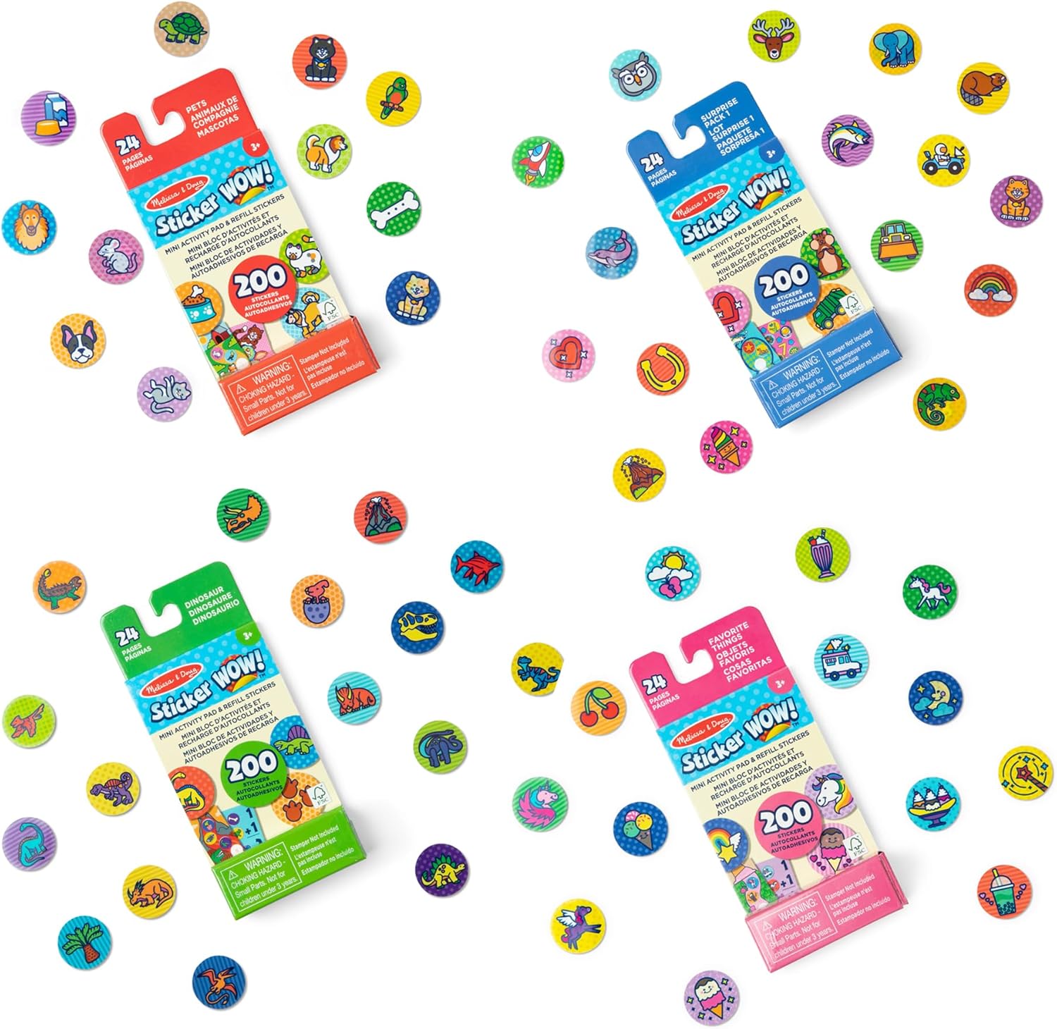 Sticker WOW! Mini Activity Pad & Refill Stickers