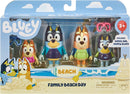 Bluey - Family Beach Day Figures 4 Pack