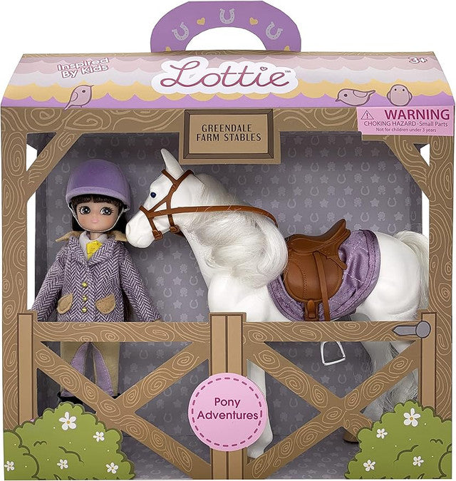 Pony Adventures & Doll Set