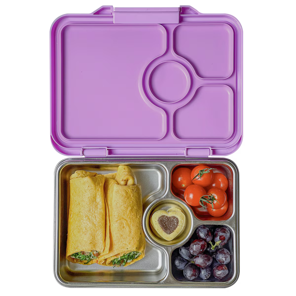 Prêt - Stainless Steel Bento 4 Compartment Lunchbox