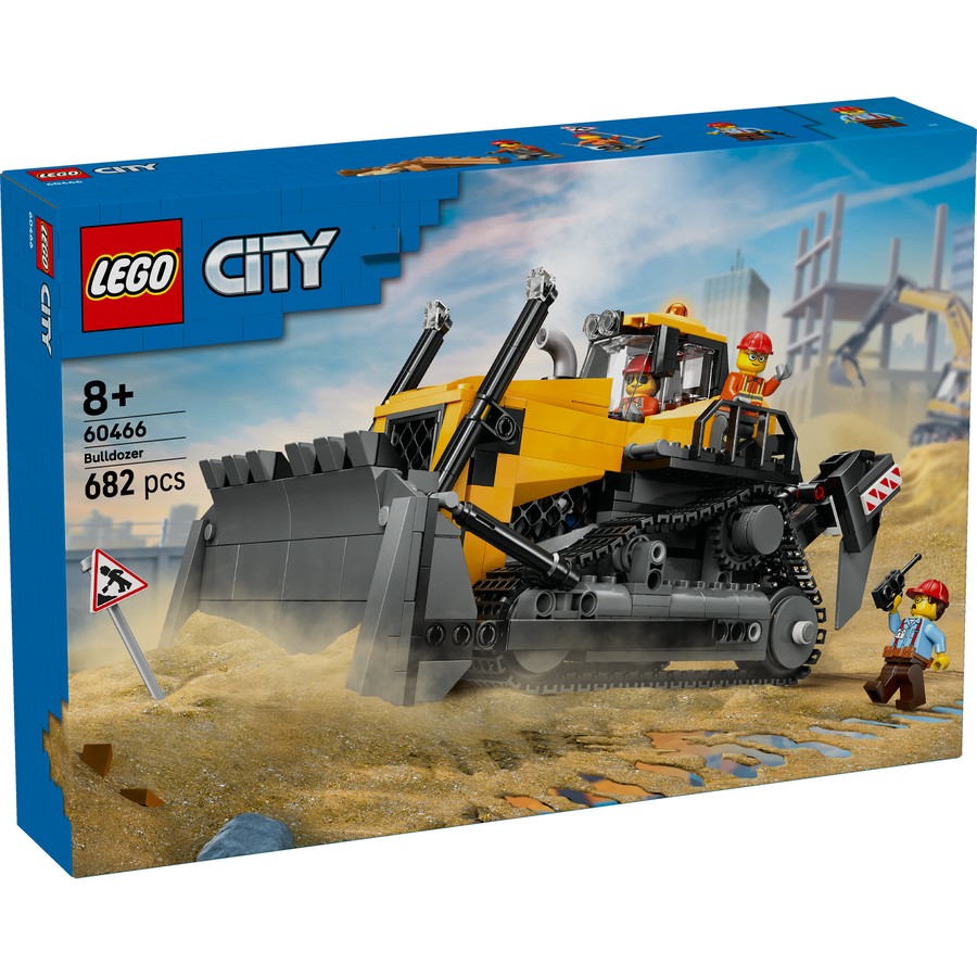 City - Yellow Bulldozer (60466)