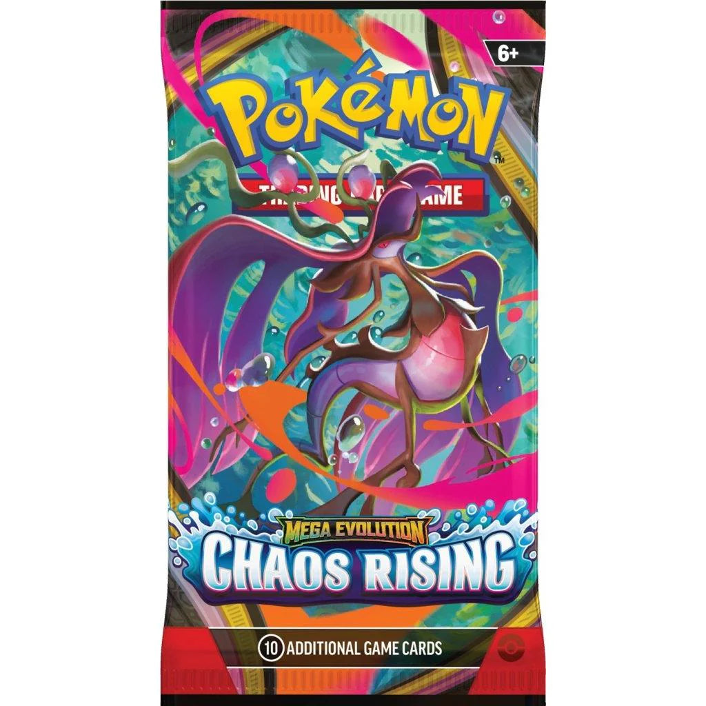 Pokémon TCG: Mega Evolutions 4 - Chaos Rising Booster Pack (*Max 5 packs per customer)