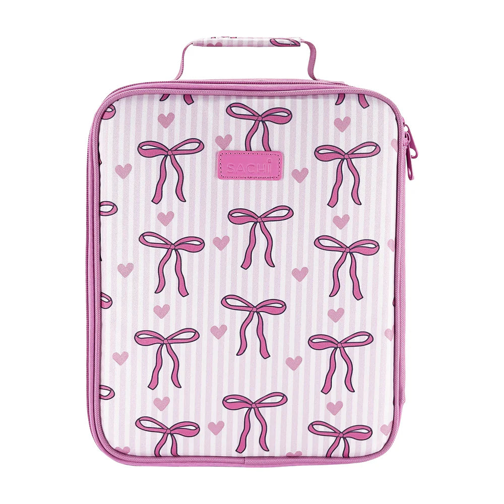 Insulated Junior Lunch Bag ‘Style 225’ - Bows and Hearts