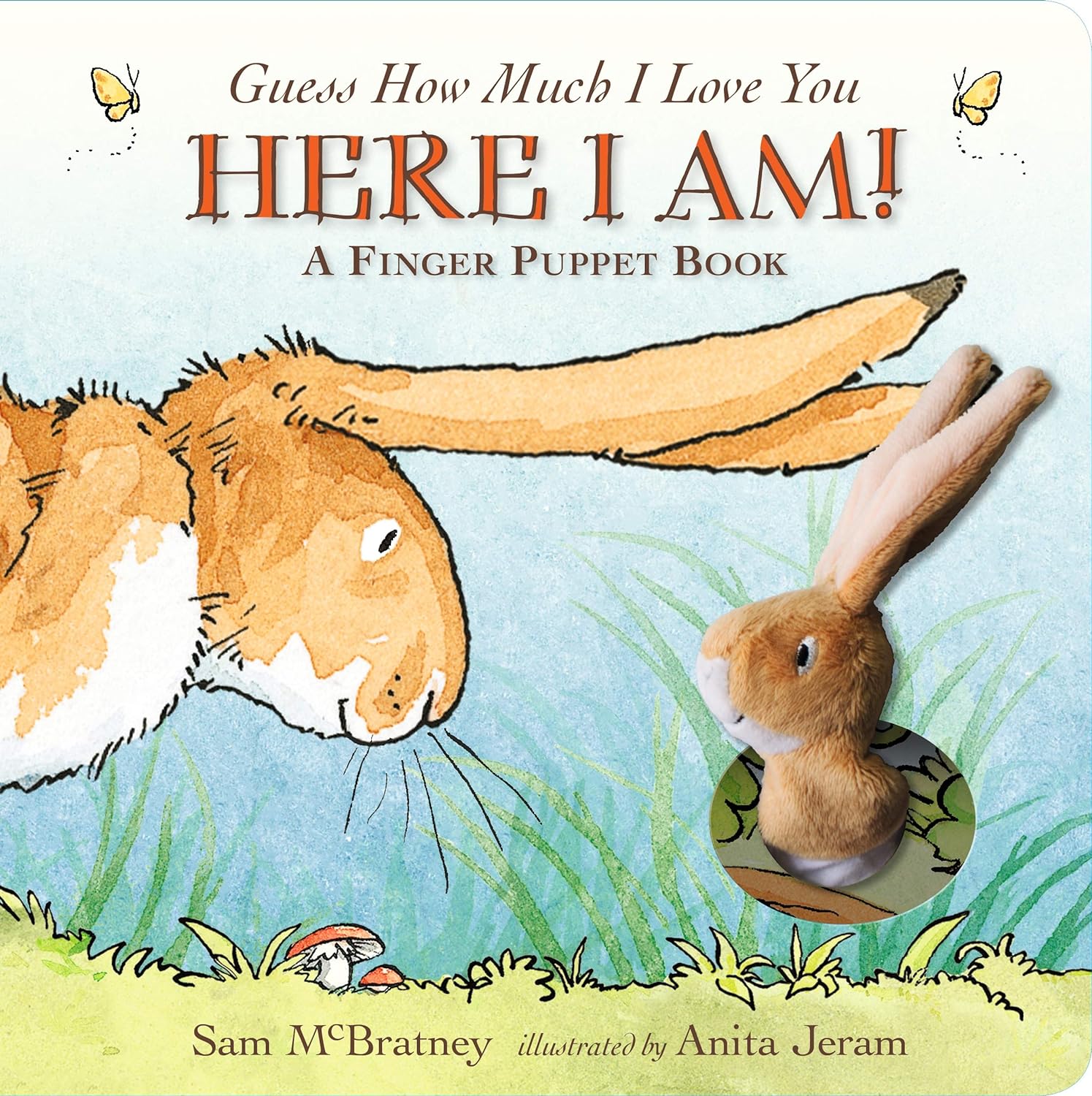 Guess How Much I Love You - Here I Am - Finger Puppet Book