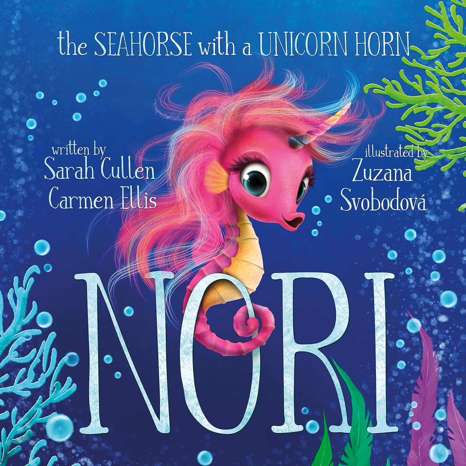 Nori: The Seahorse with a Unicorn Horn