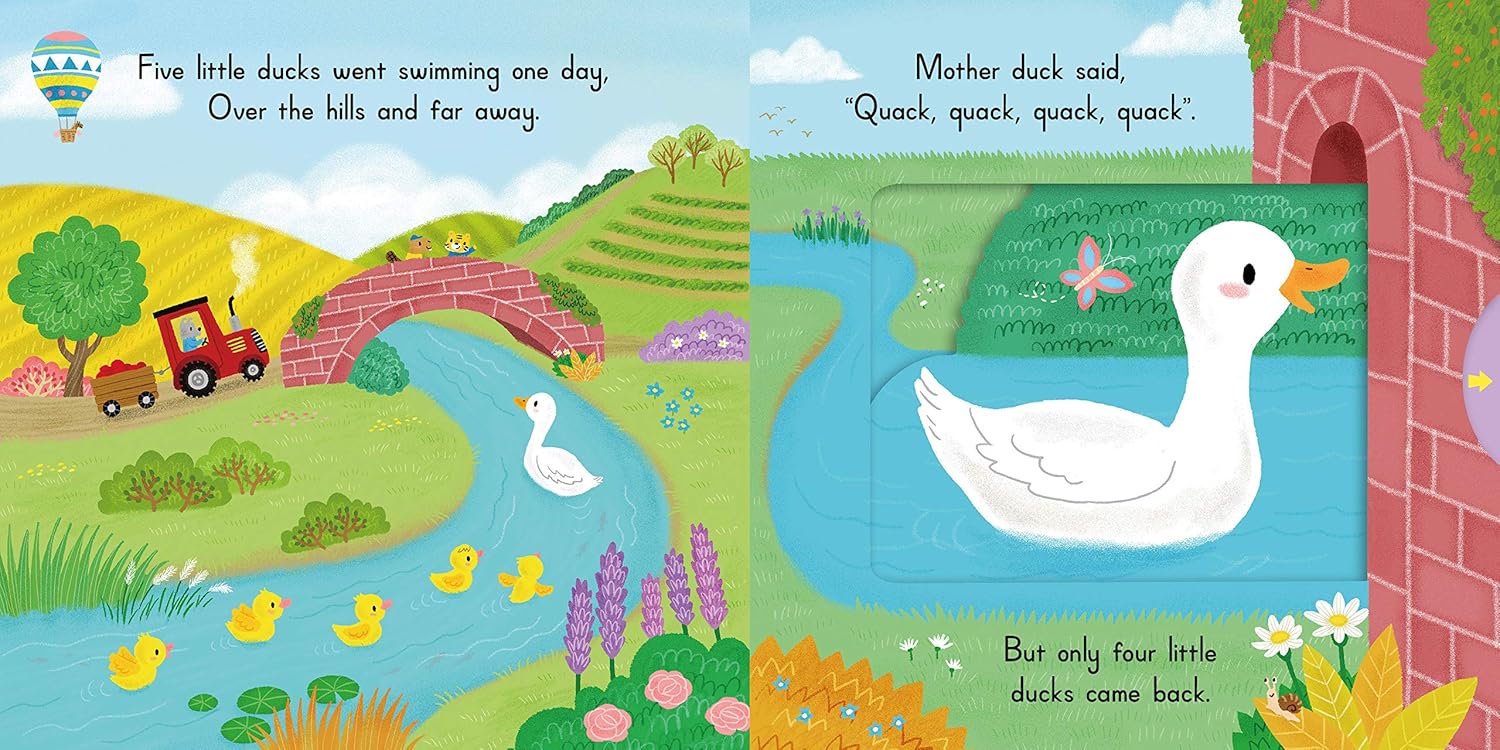 Five Little Ducks - Sing Along With Me!