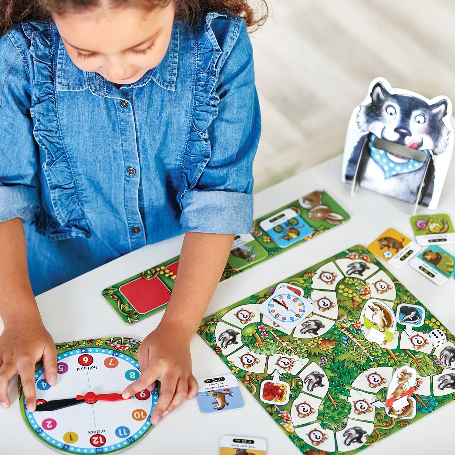 Orchard Toys - What's the Time Mr Wolf? - Toot Toot Toys