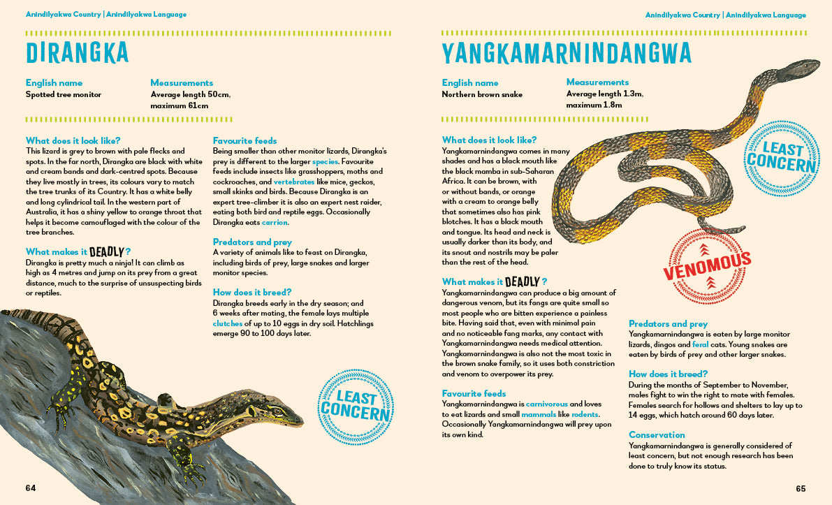 Caution! This Book Contains Deadly Reptiles