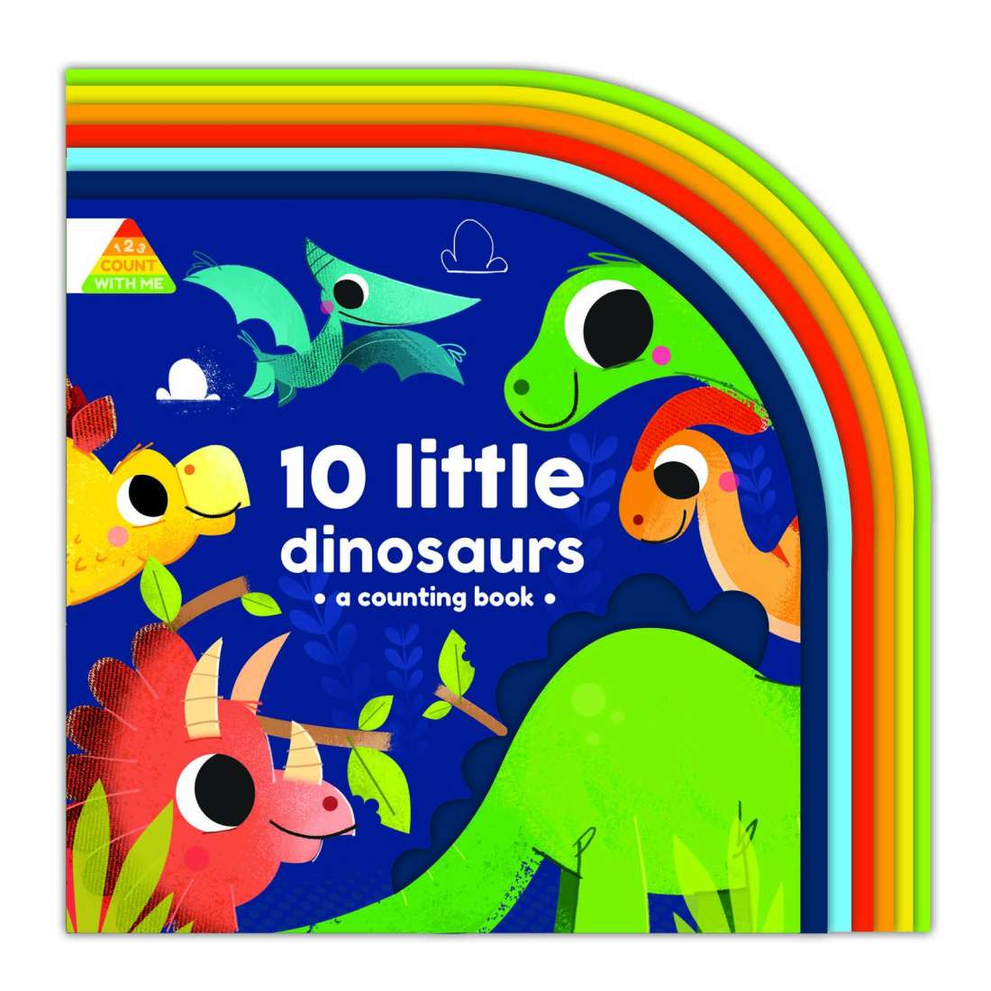 1-2-3 Count With Me - 10 Little Dinosaurs