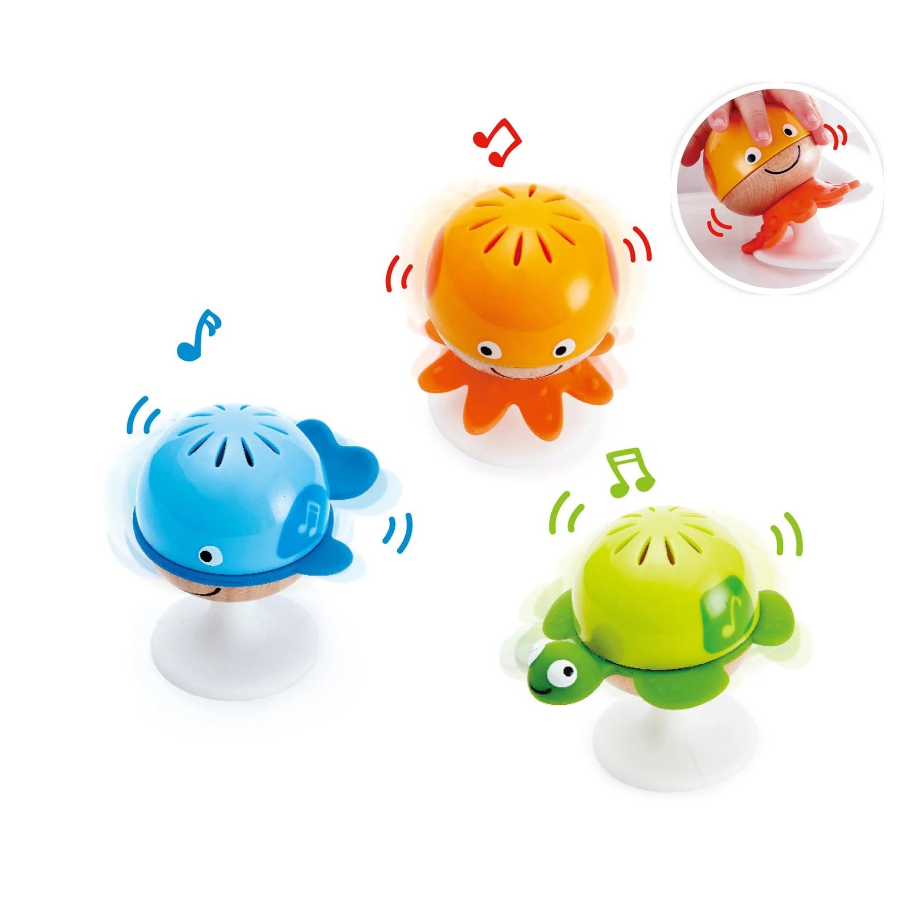 Sea Animals Rattle Set