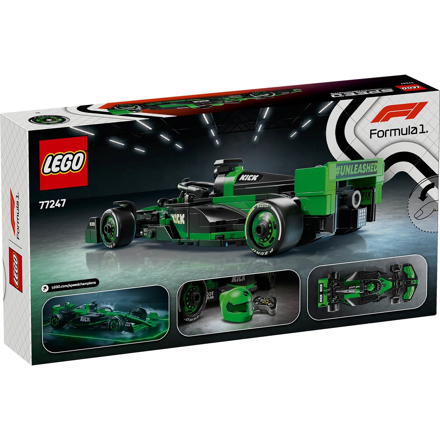 Speed Champions - KICK Sauber F1® Team C44 Race Car (77247)