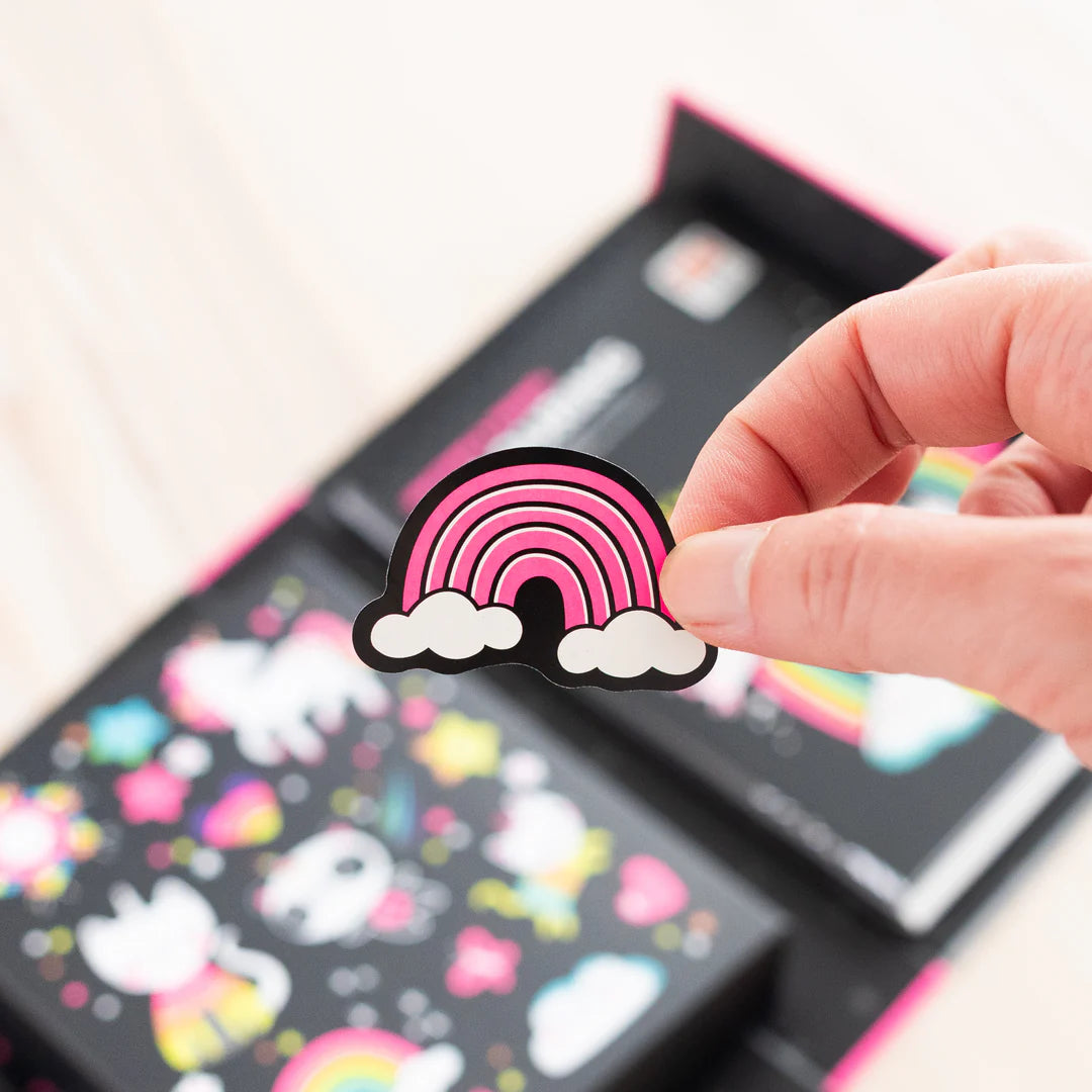 Neon Colouring Set - Unicorns and Friends