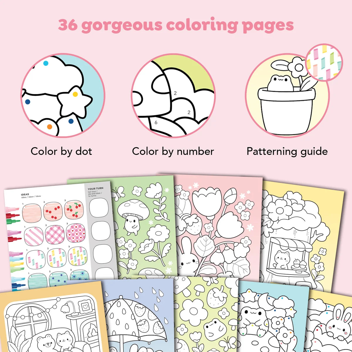 Great Big Colouring Set - Magical Mini Worlds