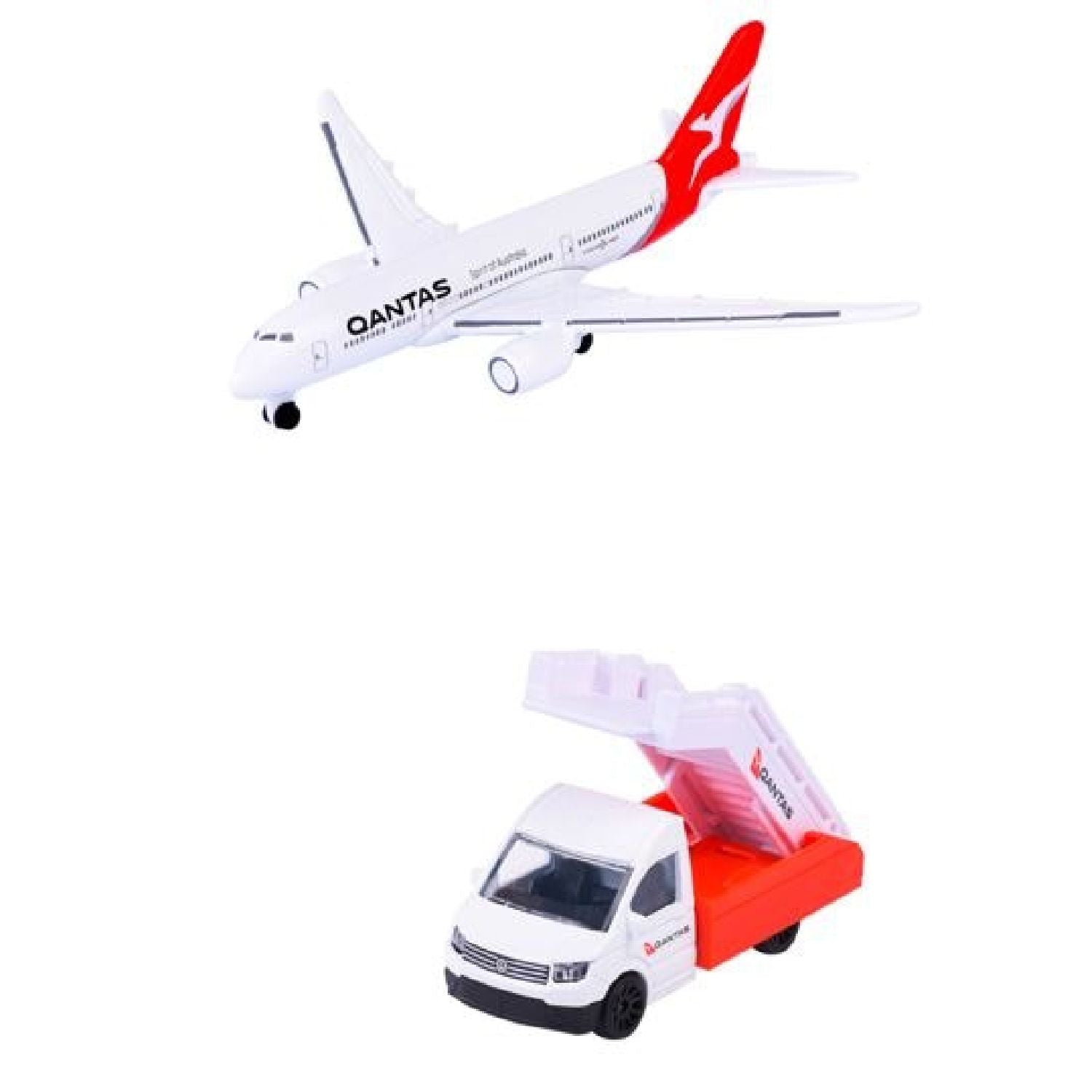 Qantas Plane & Vehicle