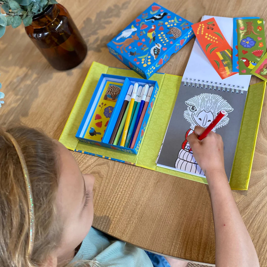 Colouring Set - Aussie Animals