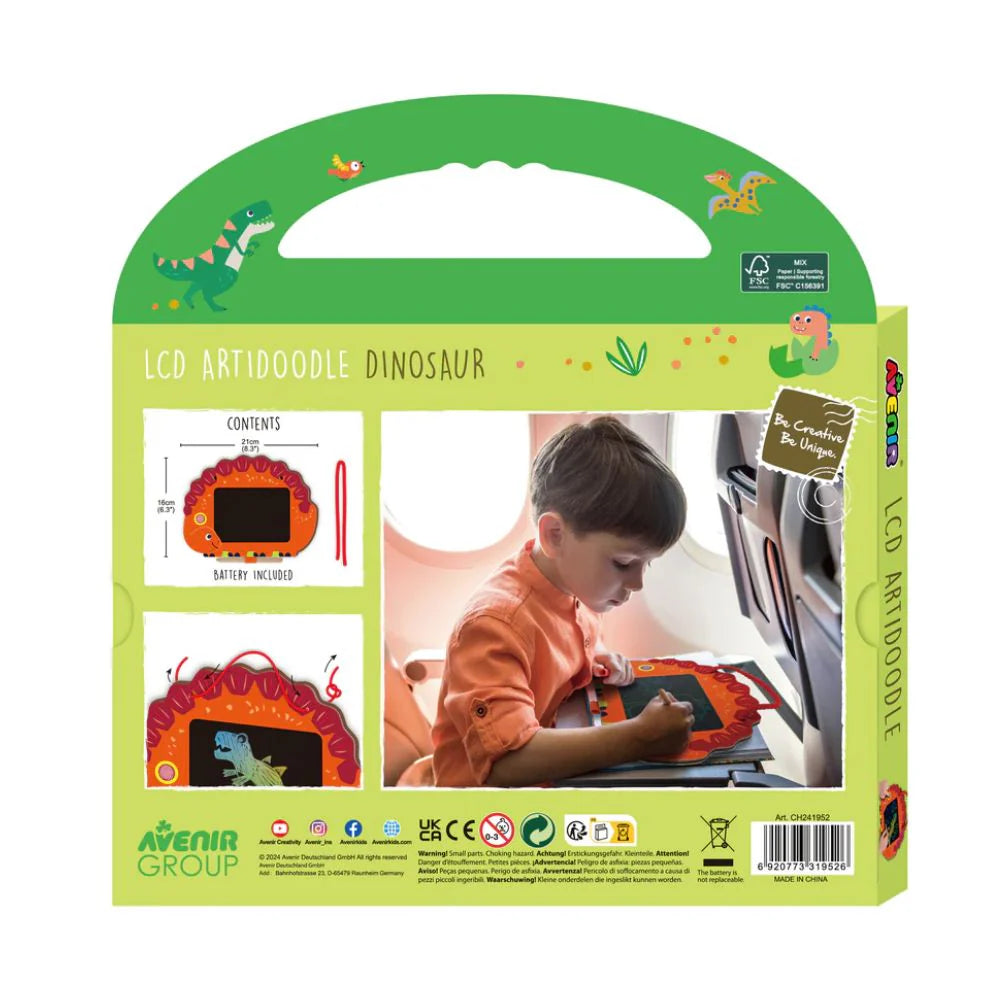 LCD Artidoodle Board - Dinosaur
