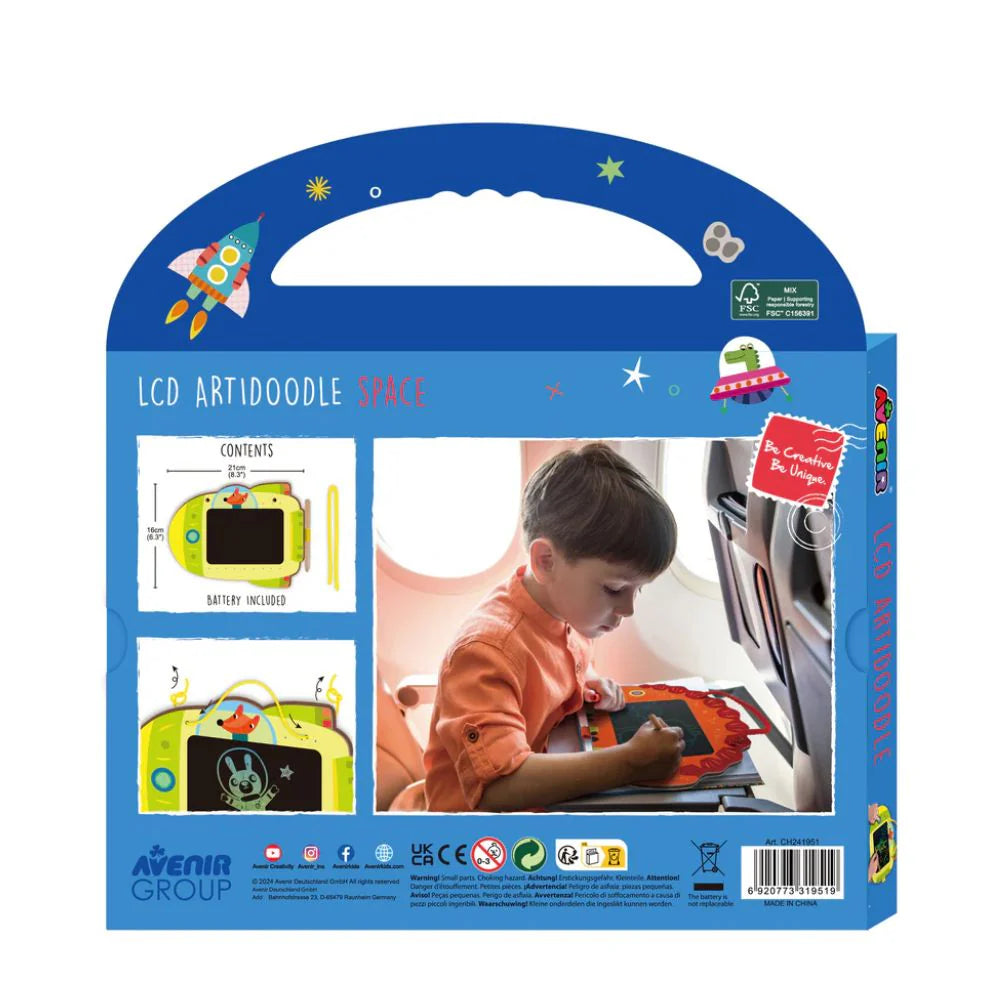 LCD Artidoodle Board - Spaceship