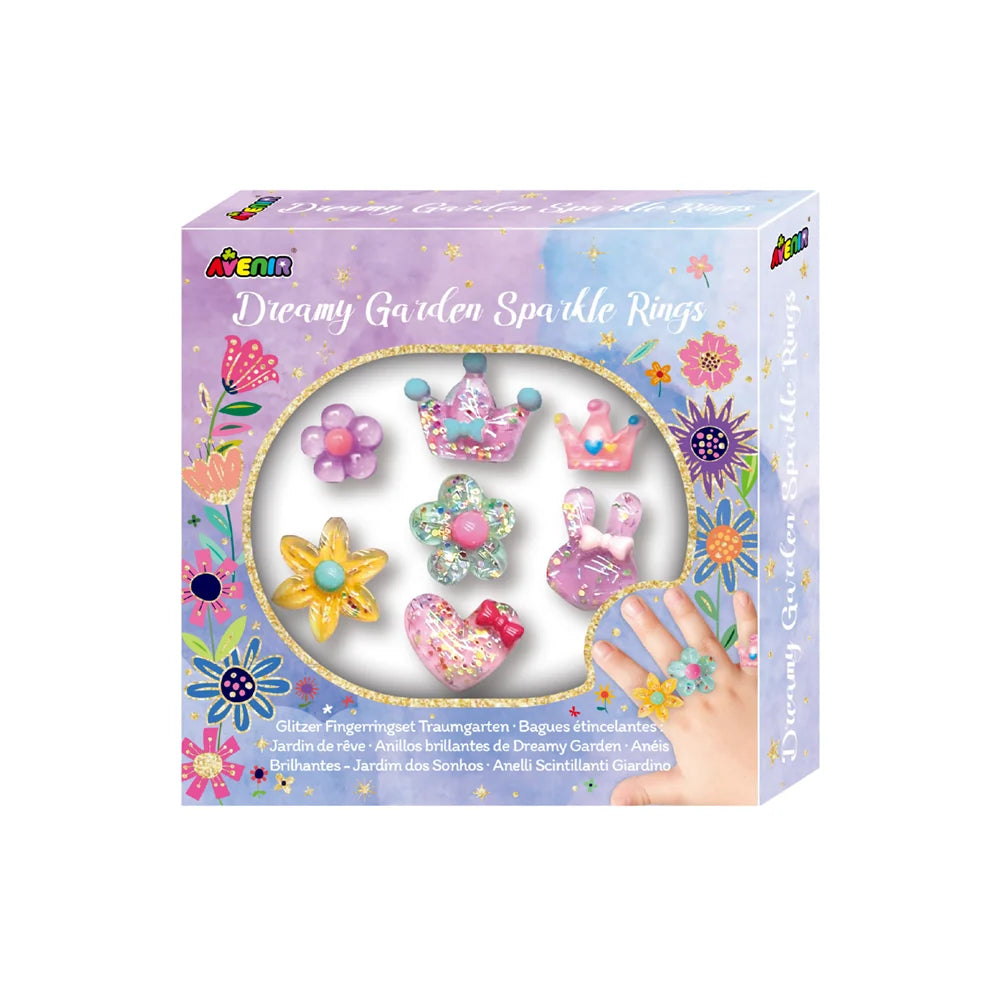 Dreamy Garden Sparkle Rings