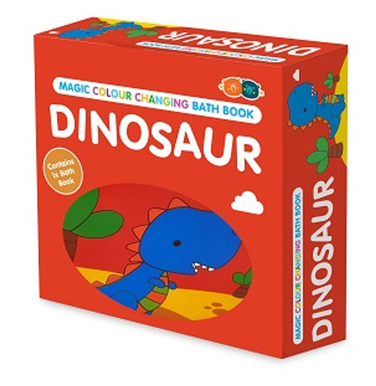 Magic Colour Changing Bath Book - Dinosaur