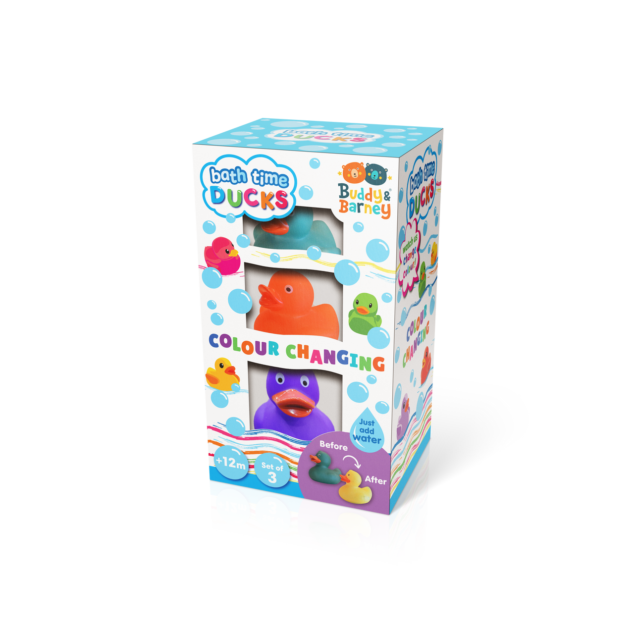 Bath Time Colour Changing Ducks Set