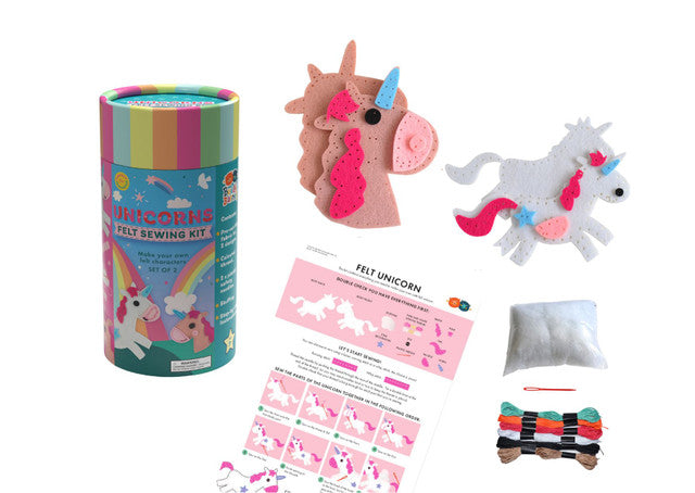 Felt Sewing Kit - Unicorns