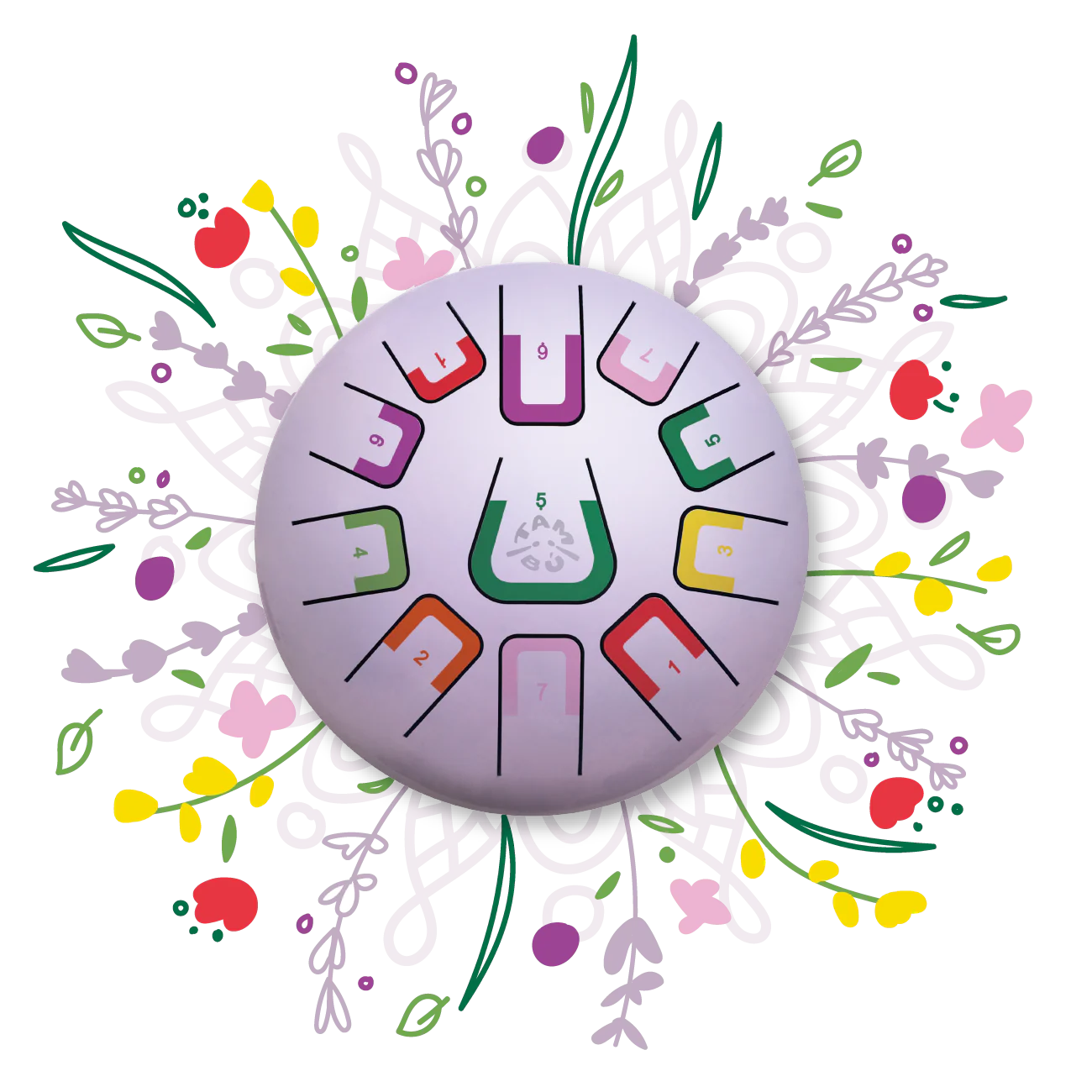 Tongue Drum - Summer Lavender