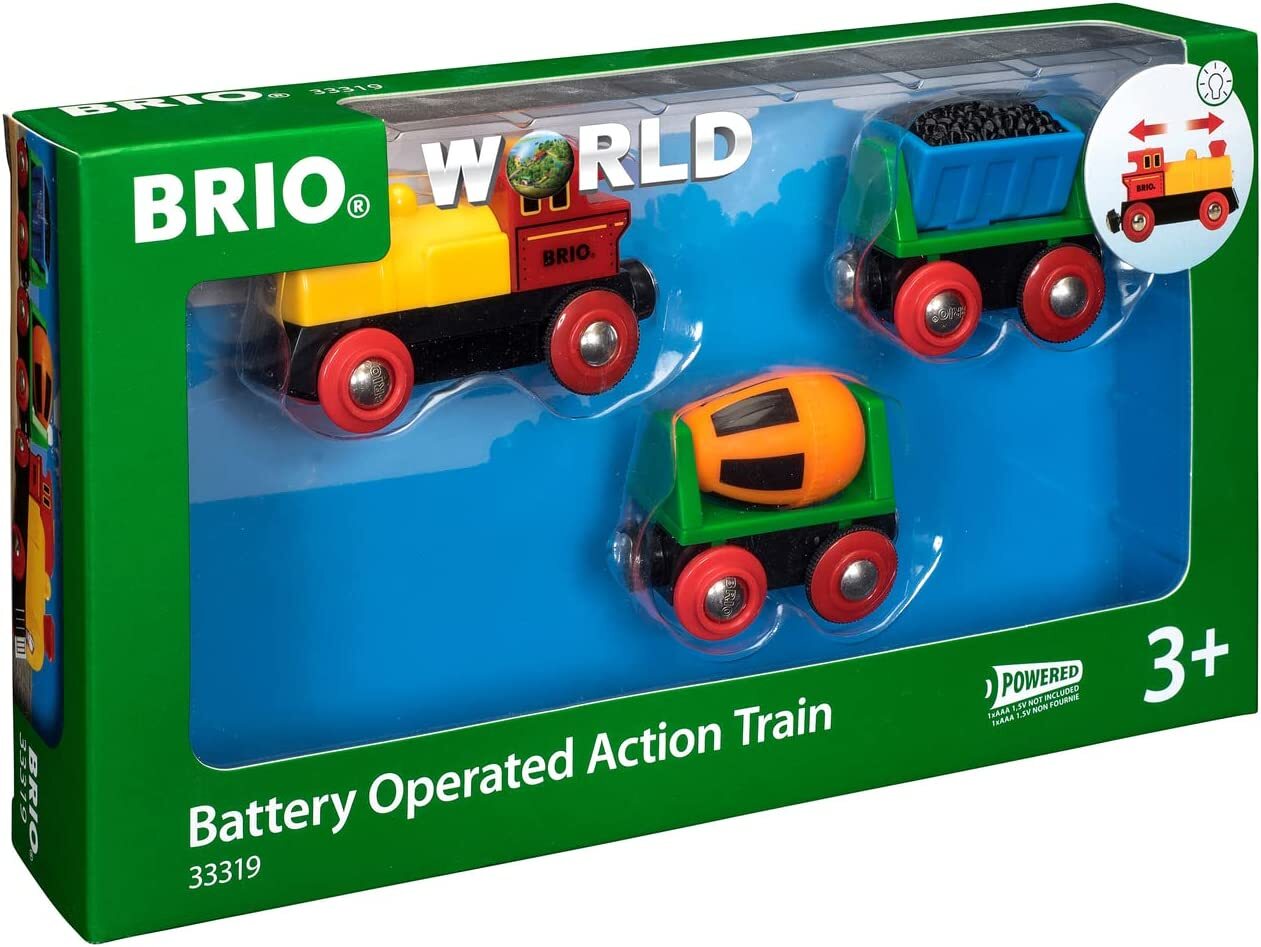 Battery Operated Action Train (33319) - Toot Toot Toys