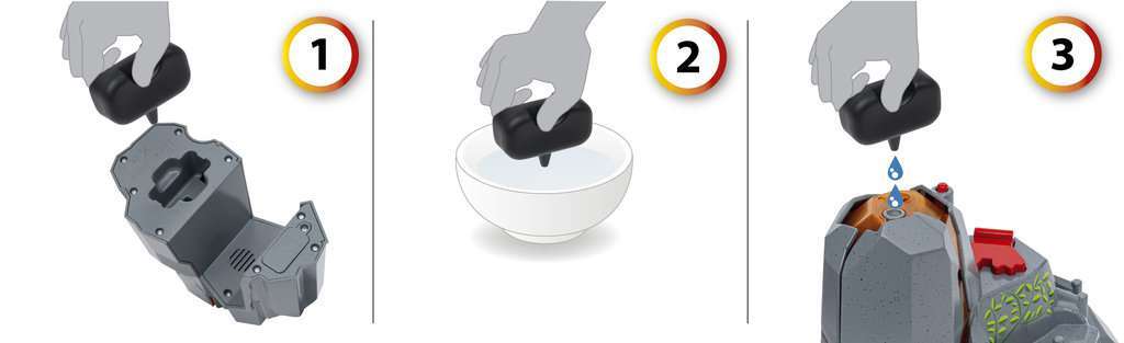 Dinosaur Erupting Volcano Set (36092)