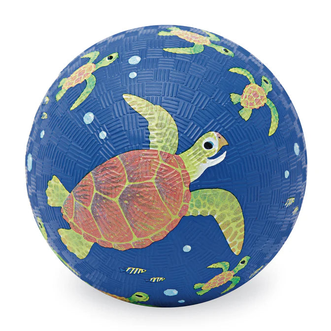 7 inch Playground Ball - Sea Turtle