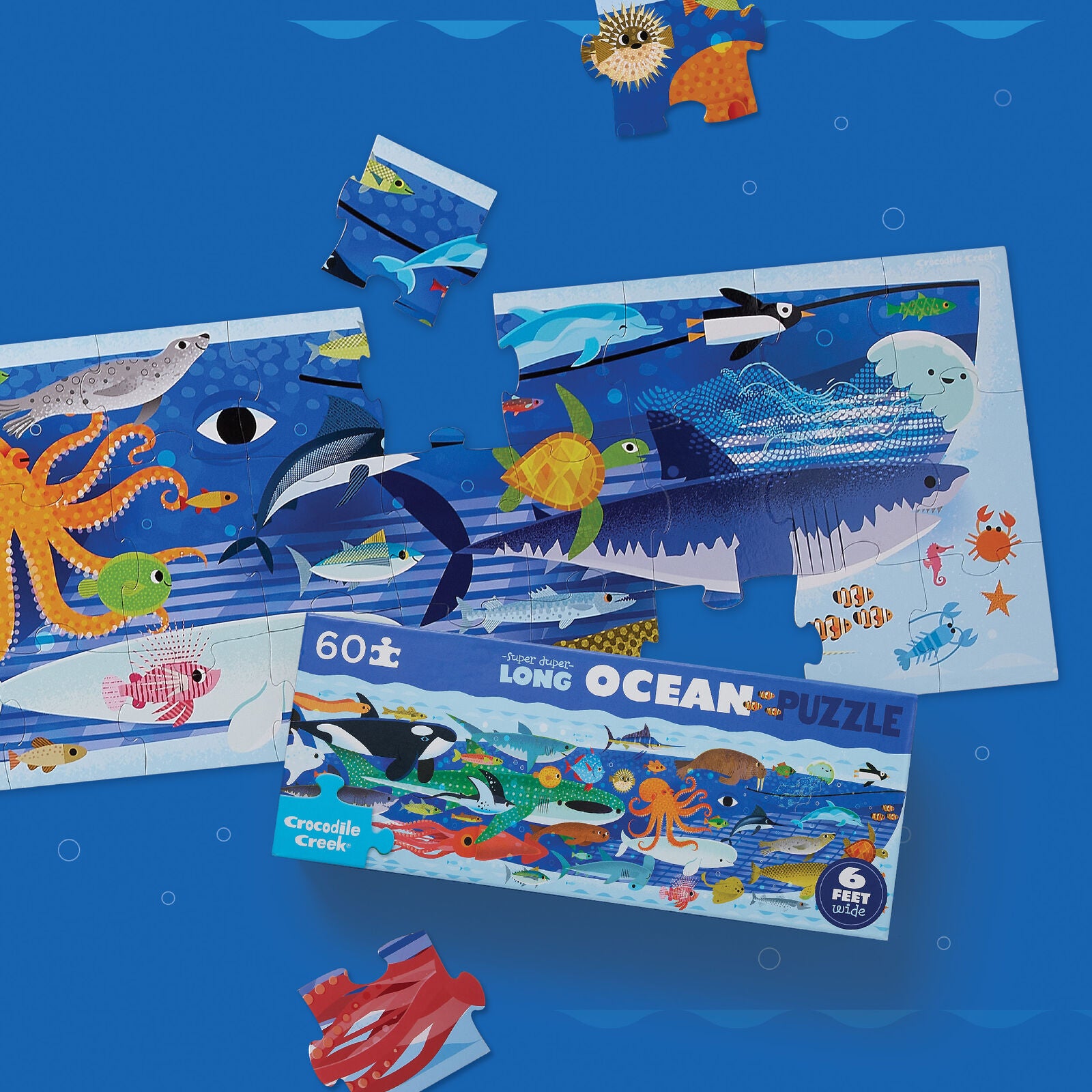 Super Duper Long Puzzle 60 pc - Ocean