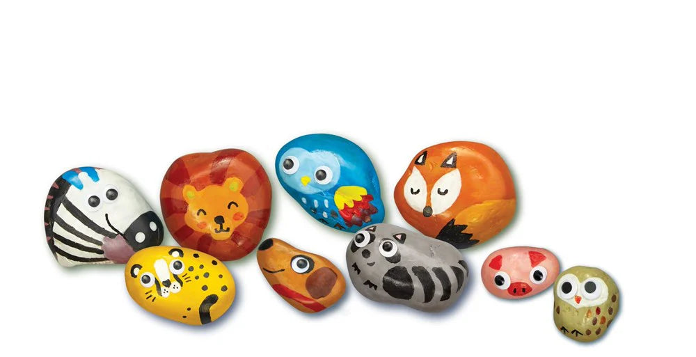 KidzMaker - Magical Animal Rock Painting