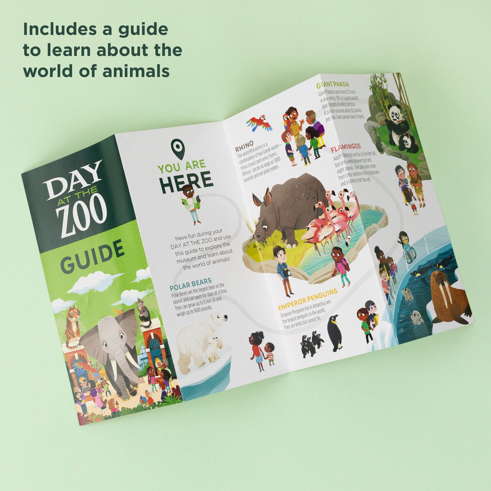 Day at the Museum Puzzle 60 pc - Zoo