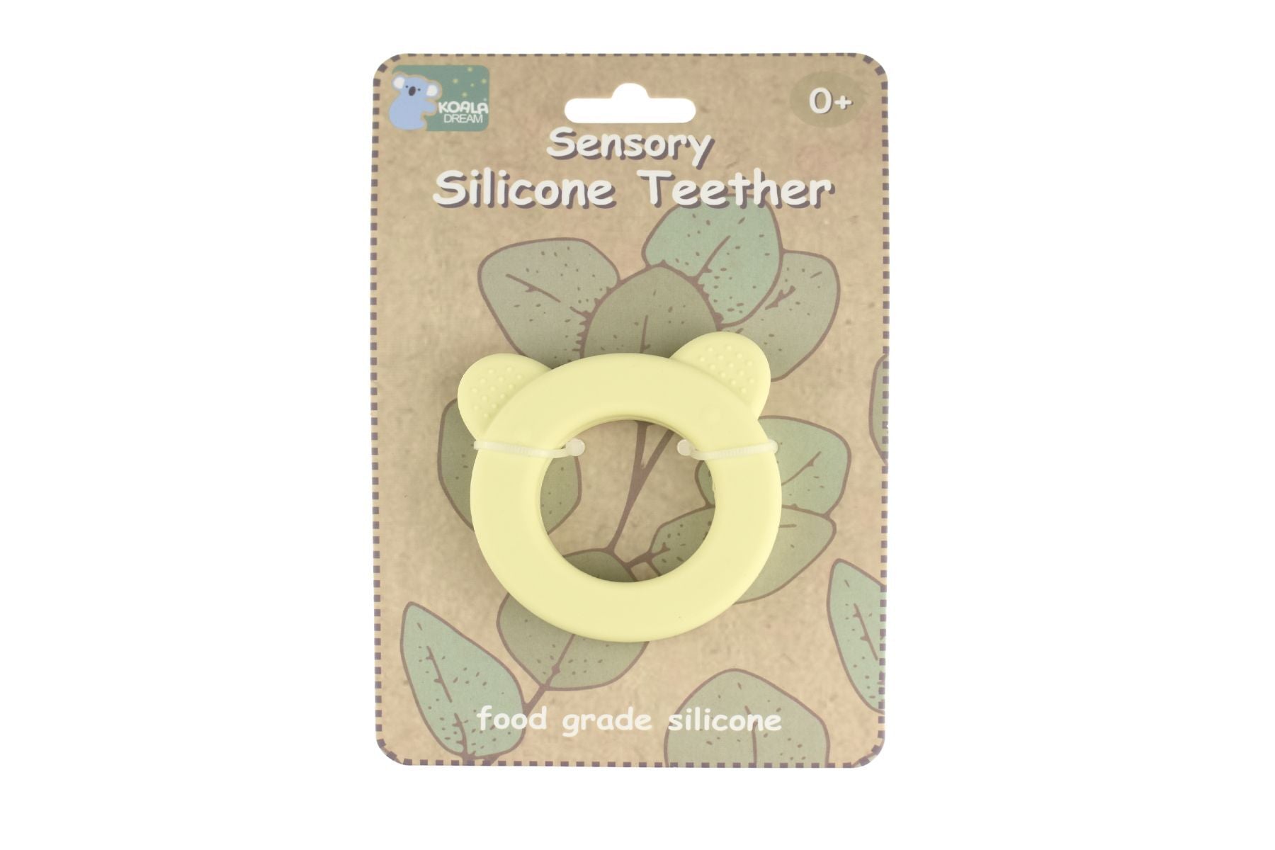 Sensory Silicone Teether - Yellow