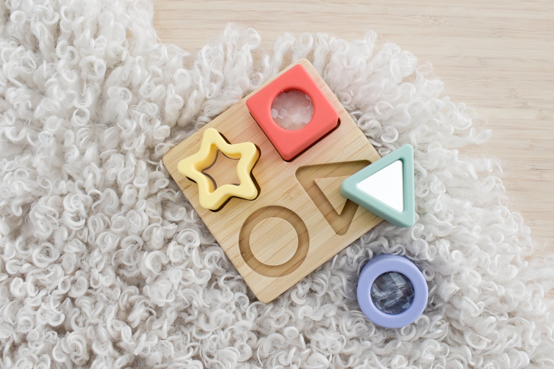 Silicone Prism Shape Sorter