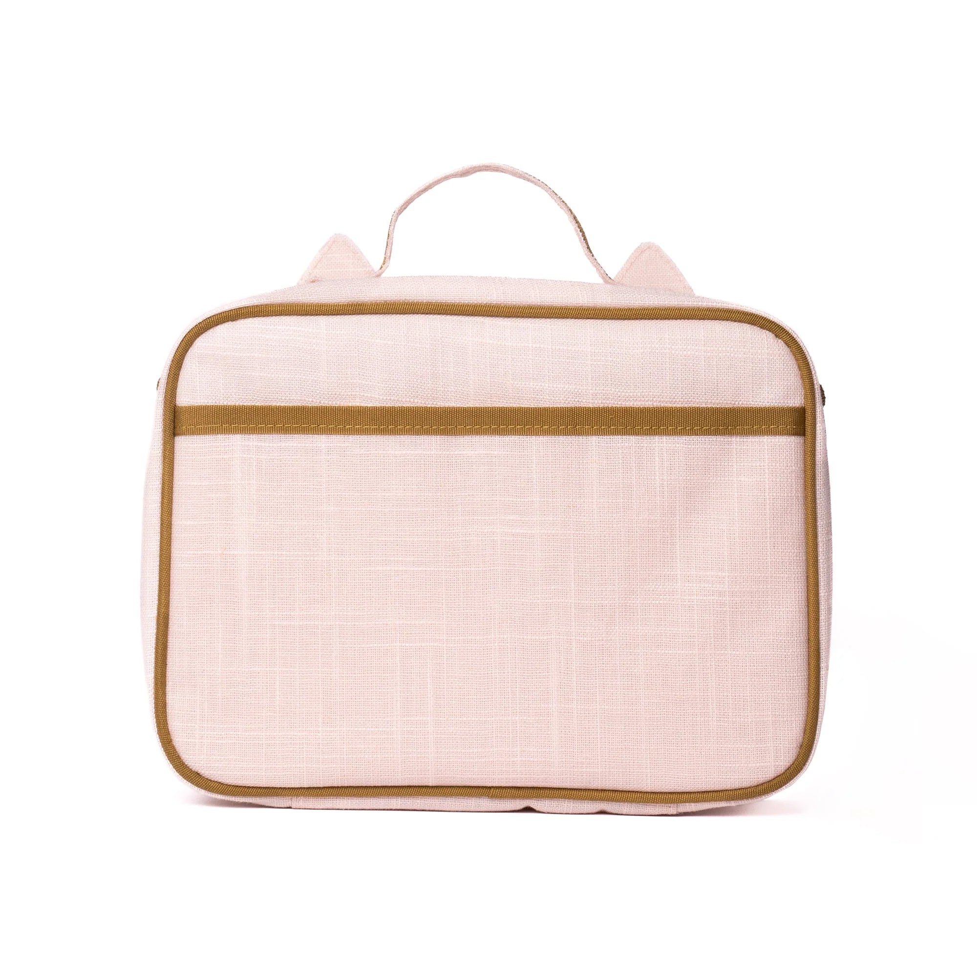 Insulated Lunch Box / Bag - Cat Ears Pink
