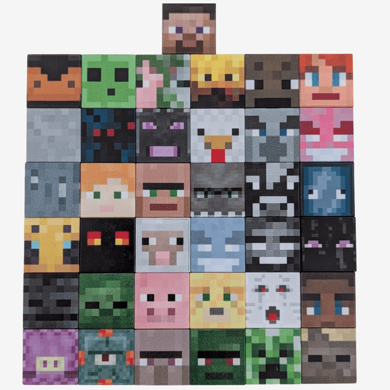Character Blocks Set – 37 pcs