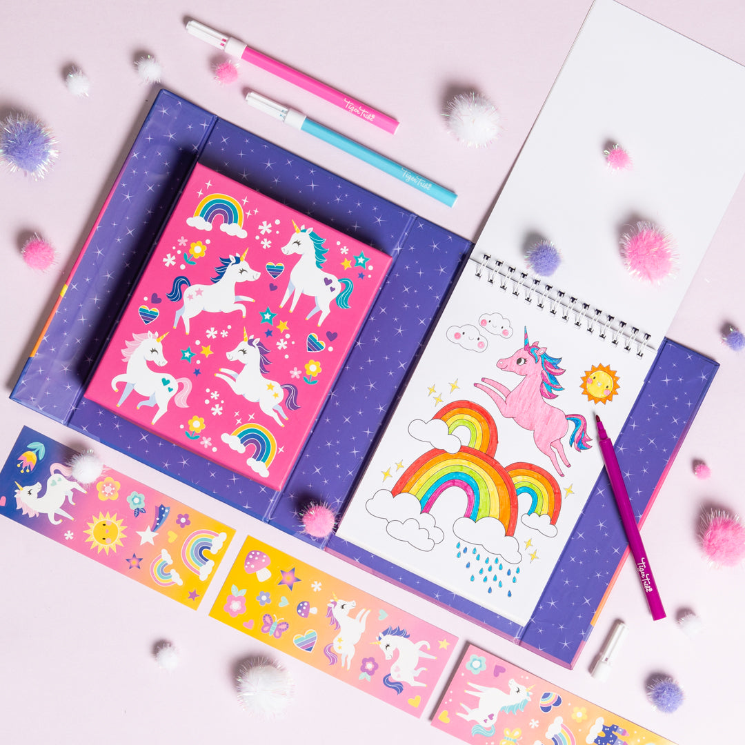 Colouring Set - Unicorn Magic - Toot Toot Toys