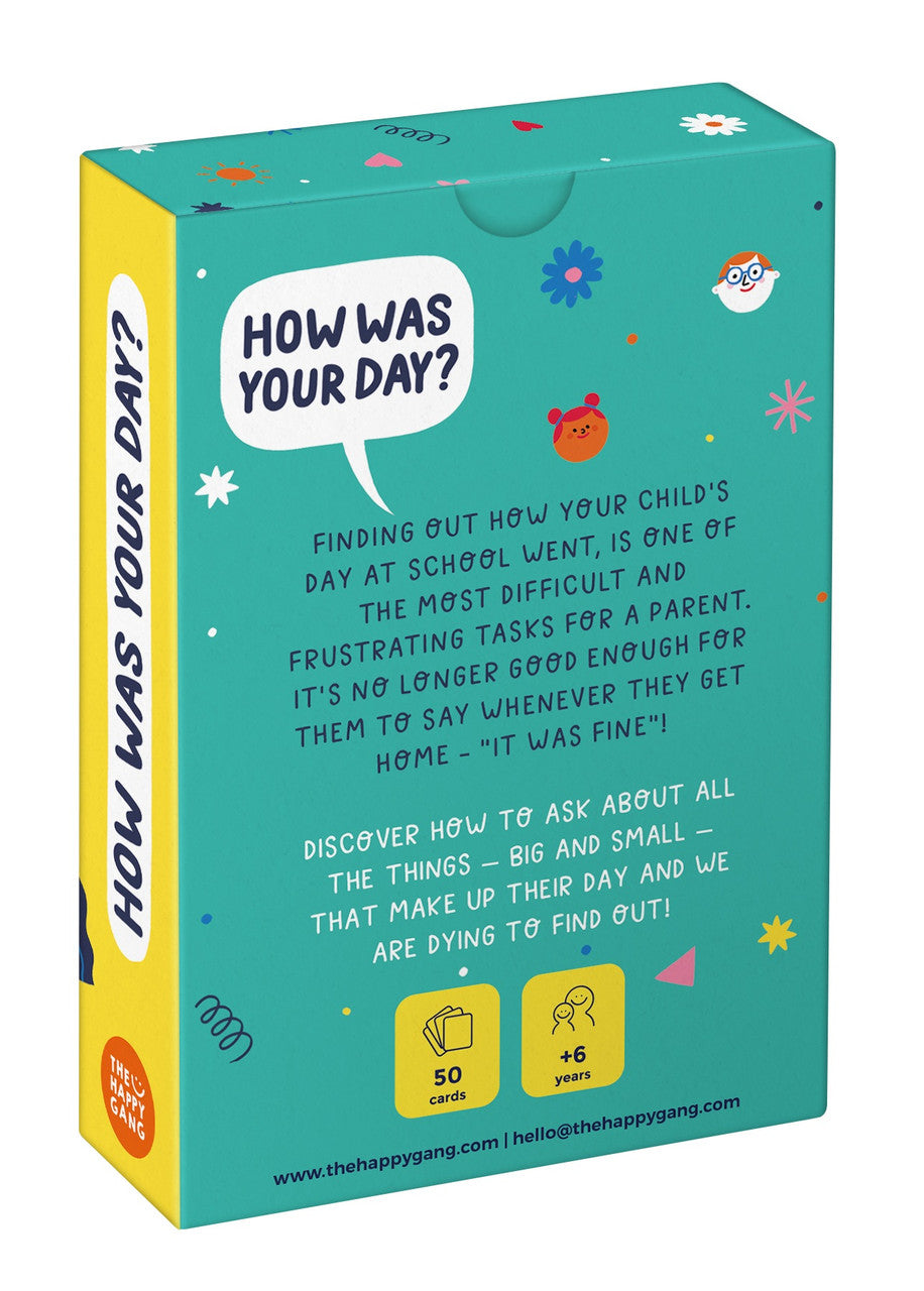 Conversation Starters Cards - How Was Your Day?