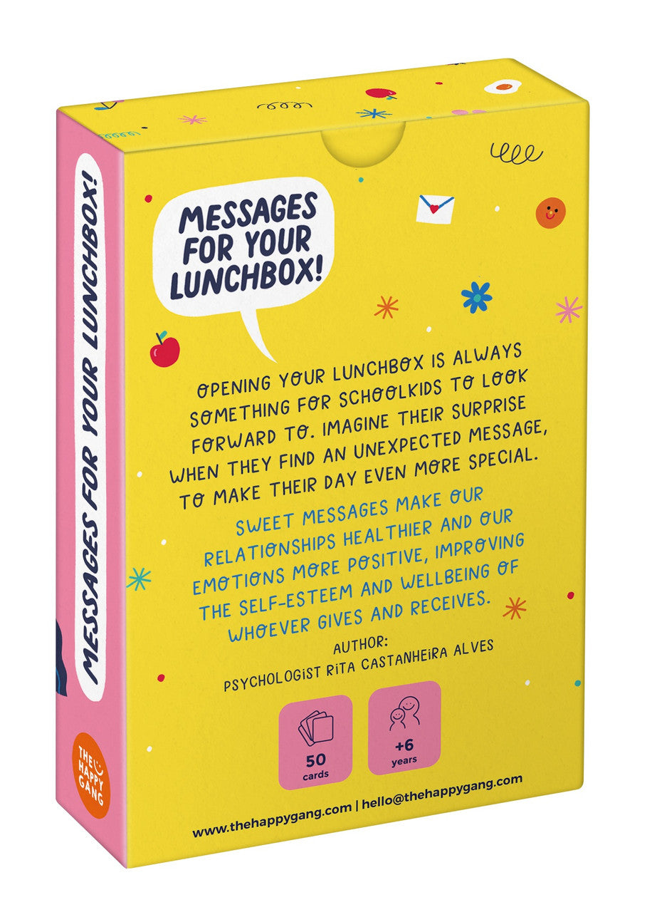 Conversation Starters Cards - Messages for Your Lunchbox