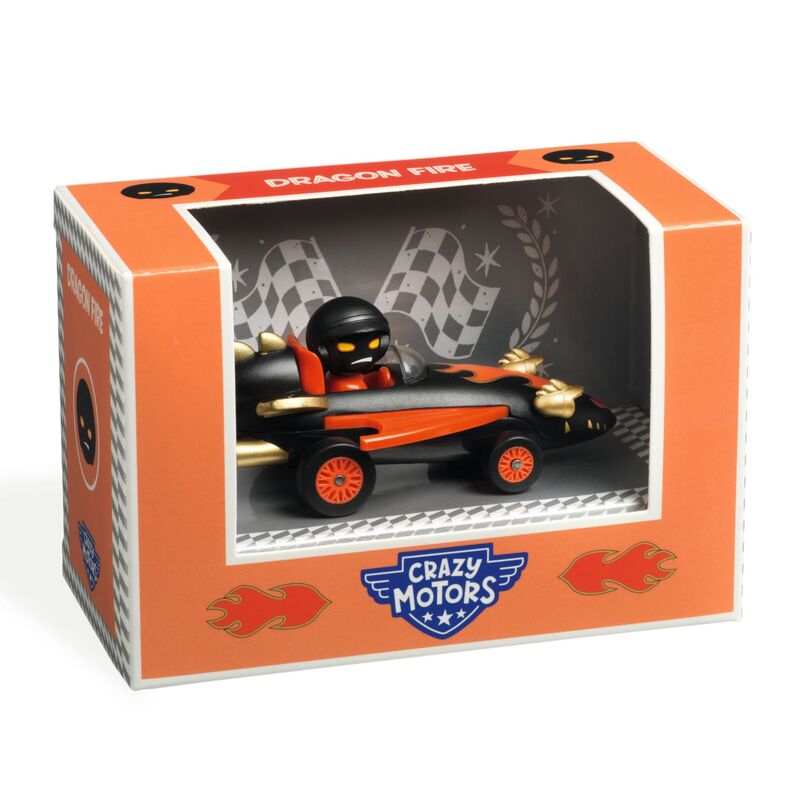 Crazy Motors Garage Includes 1 Crazy Fire + 1 Pirate wheels Crazy Motors! - Toot Toot Toys