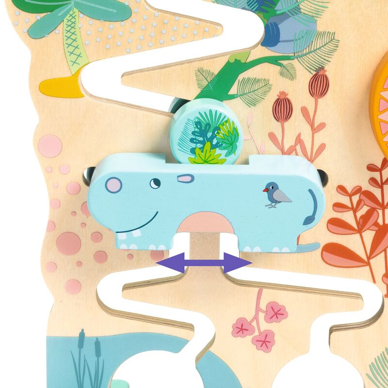 Cascadou Wooden Sliding Maze Puzzle - Toot Toot Toys