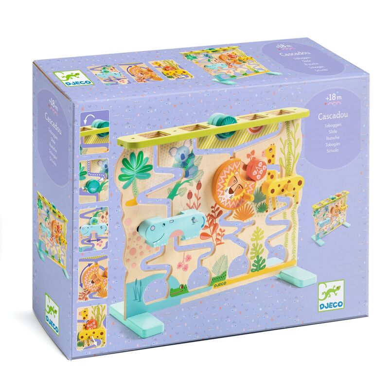 Cascadou Wooden Sliding Maze Puzzle - Toot Toot Toys
