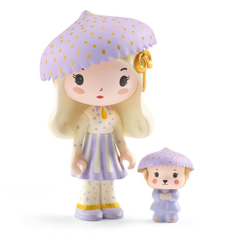 Jil & Jerry Tinyly Figurines & Tinycar - Toot Toot Toys